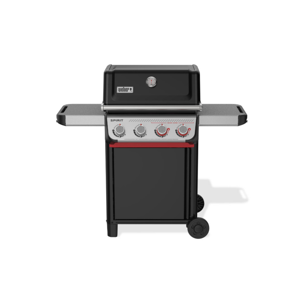 Barbecue gaz WEBER Spirit e-425 mix plancha noir