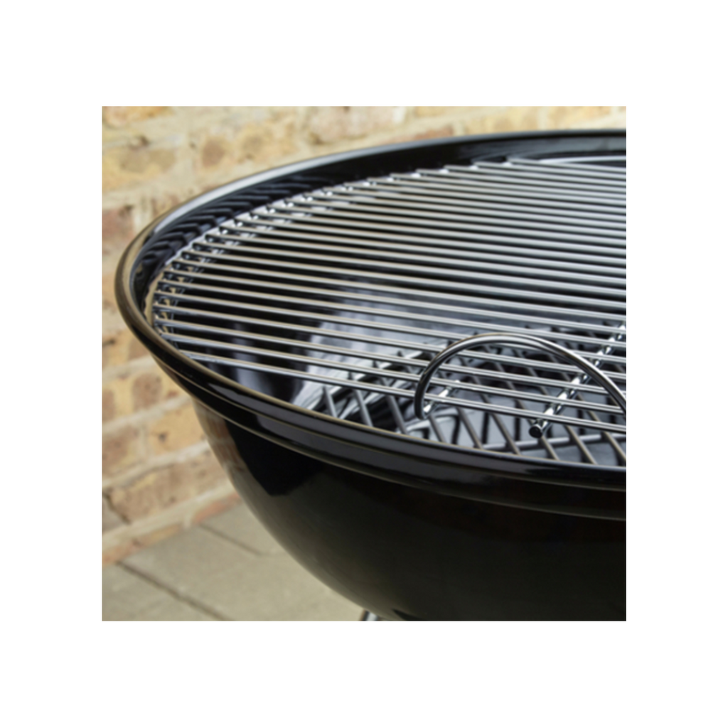 Barbecue au charbon de bois WEBER Compact kettle 57, noir