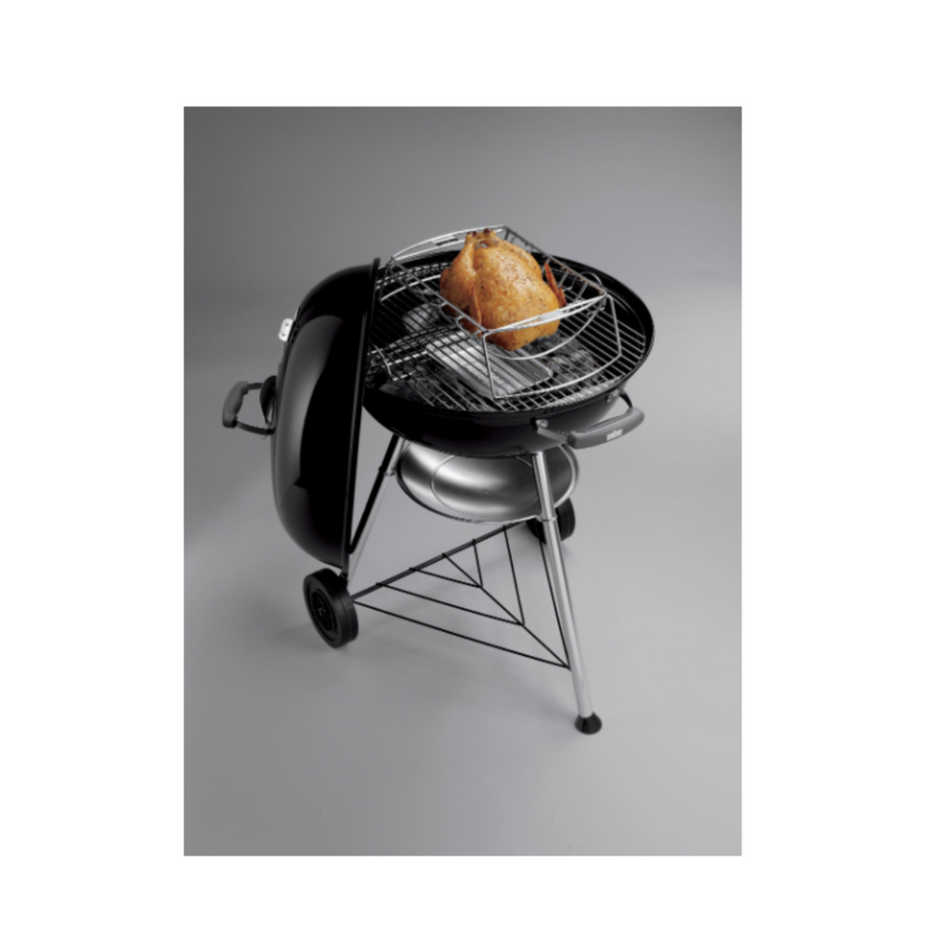 Barbecue au charbon de bois WEBER Compact kettle 57, noir