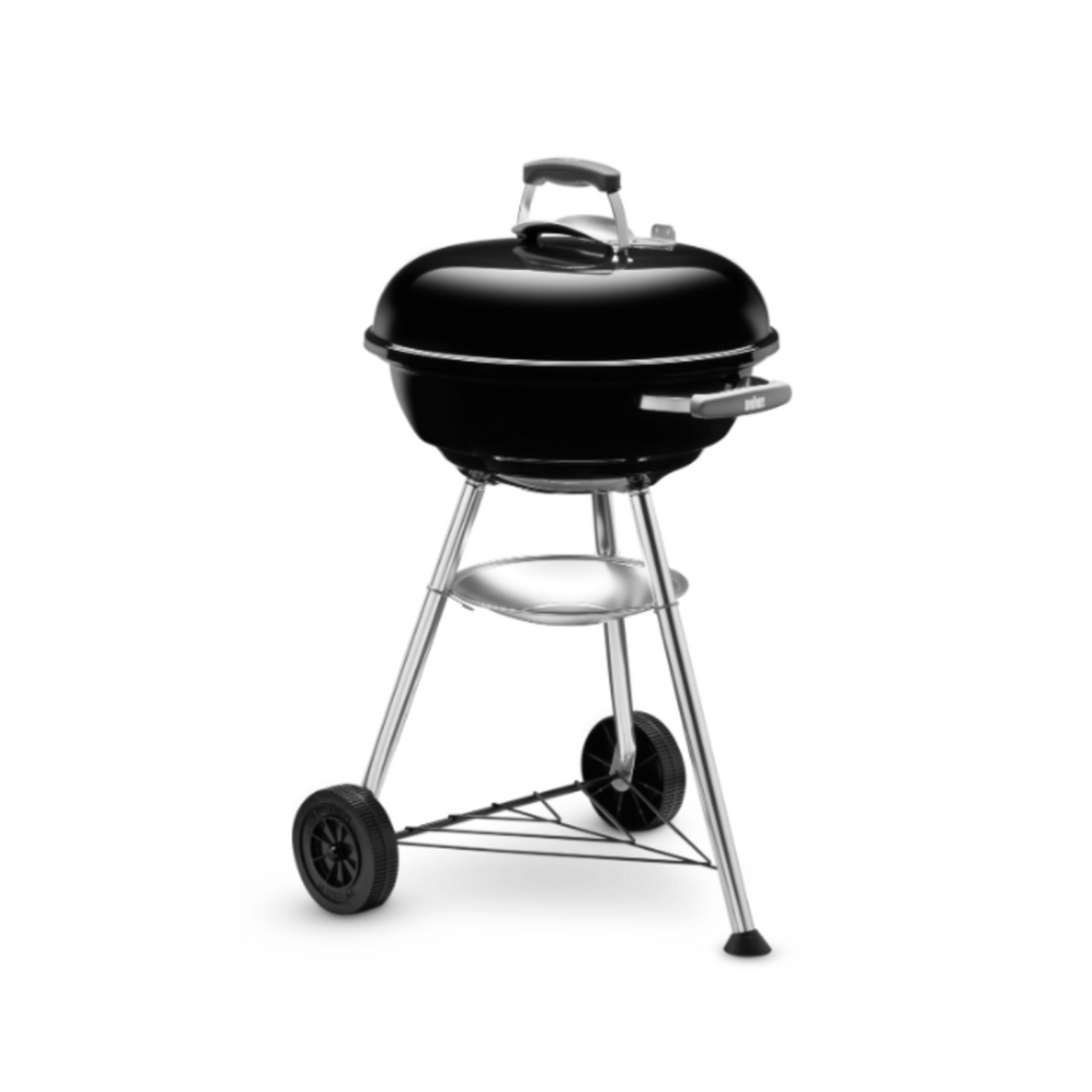 Barbecue au charbon de bois WEBER Compact kettle 57, noir