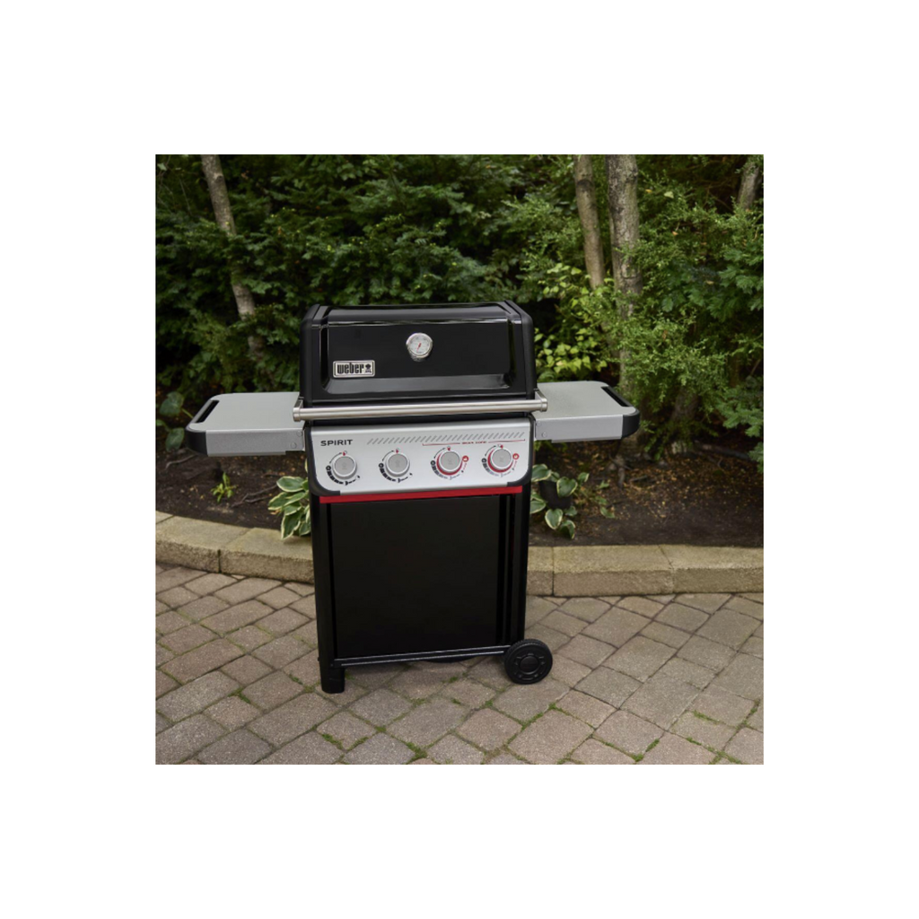 Barbecue gaz WEBER Spirit e-425 mix plancha noir