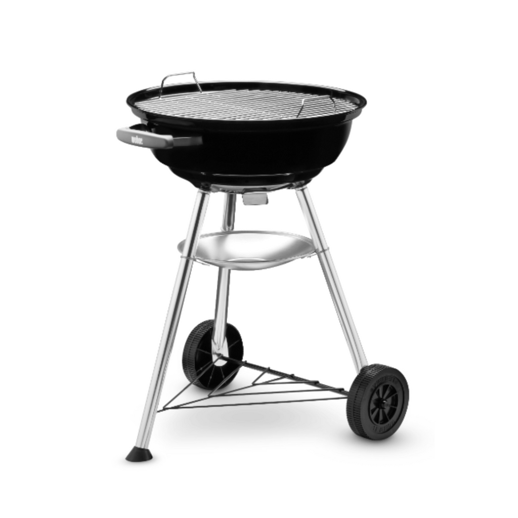 Barbecue au charbon de bois WEBER Compact kettle 57, noir