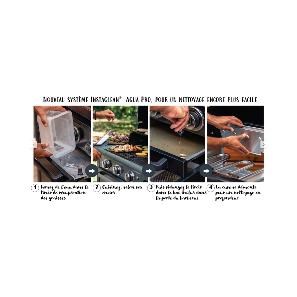 Barbecue au gaz CAMPINGAZ Onyx 4 S, noir