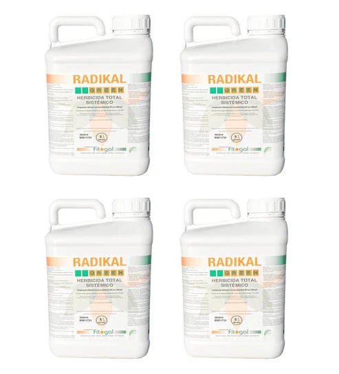 Herbicide Radikal Professionnel 4x5L tous jardins