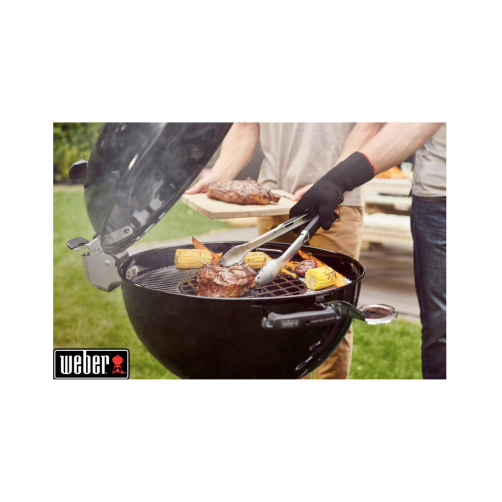 Barbecue au charbon de bois WEBER Master-touch premium E-5770, noir