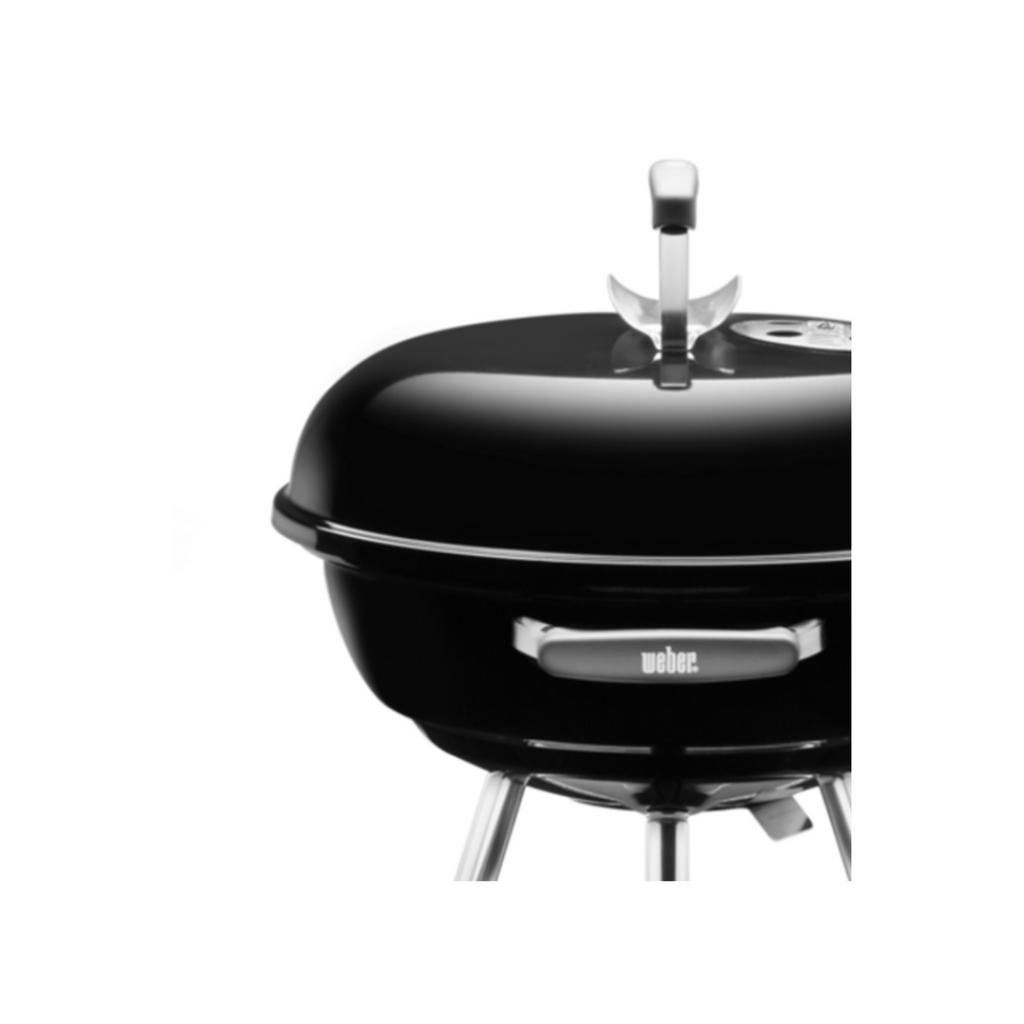 Barbecue au charbon de bois WEBER Compact kettle 57, noir