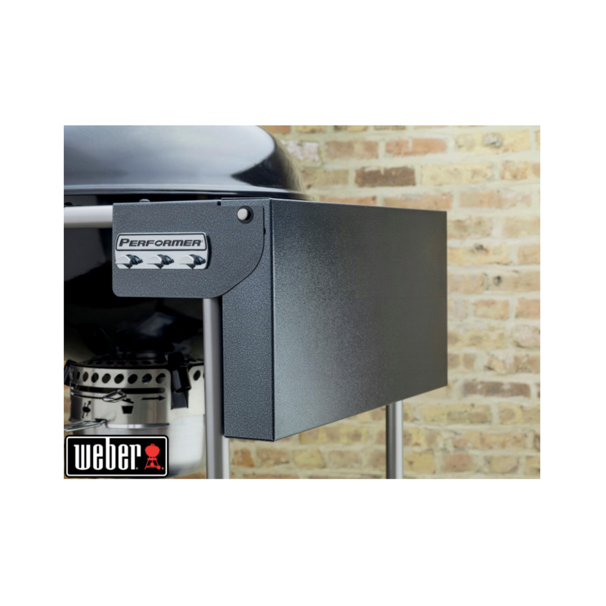 Barbecue au charbon de bois WEBER Performer GBS, Noir
