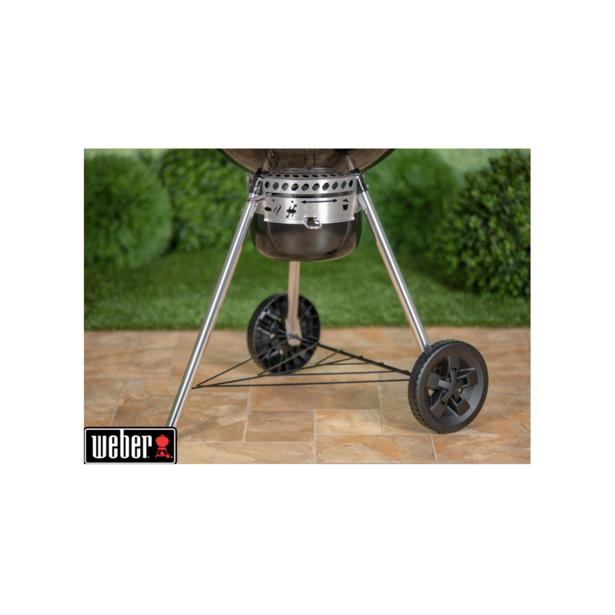 Barbecue au charbon de bois WEBER Master-touch premium E-5770, noir