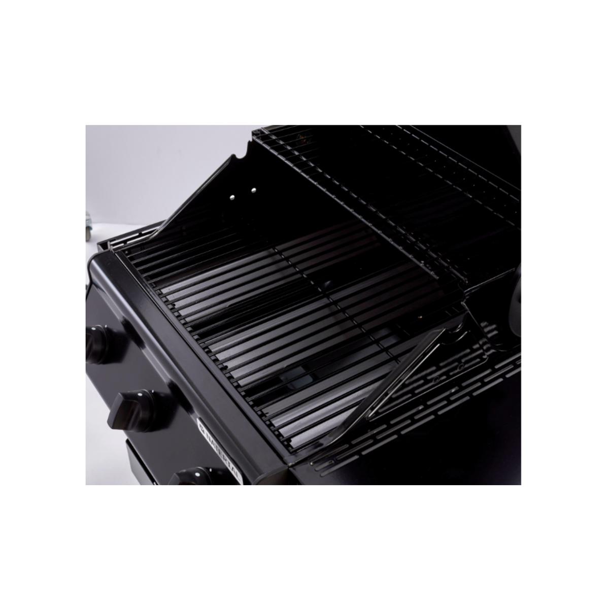 Barbecue au gaz – 114 x 55 x 114 cm – NATERIAL Alton, 3 brûleurs, noir