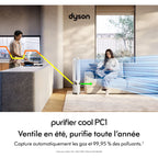 Dyson Purificateur d'air, ventilateur Cool PC1 - TP11