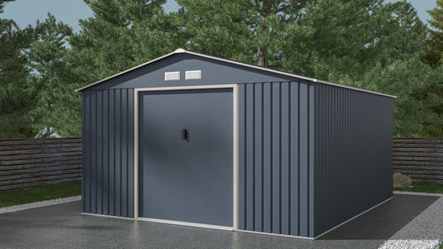Abri de jardin métal 12.99m² - Prix d'usine
