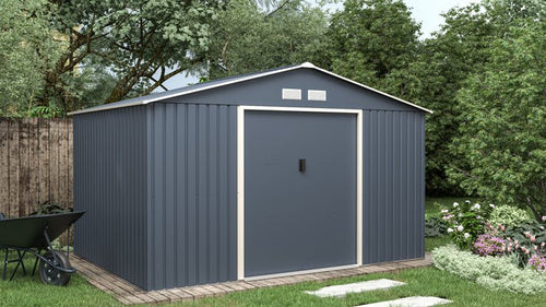 Abri de jardin métal 8.67m² - Prix d'usine