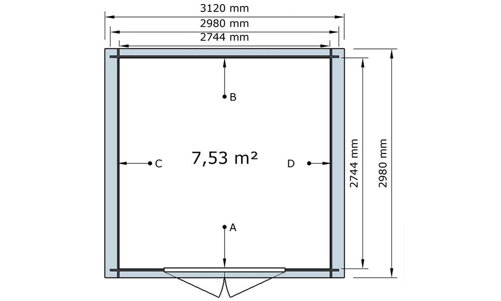 ABRI DE JARDIN TRAITÉ AUTOCLAVE MARMANDE - Prix d'usine