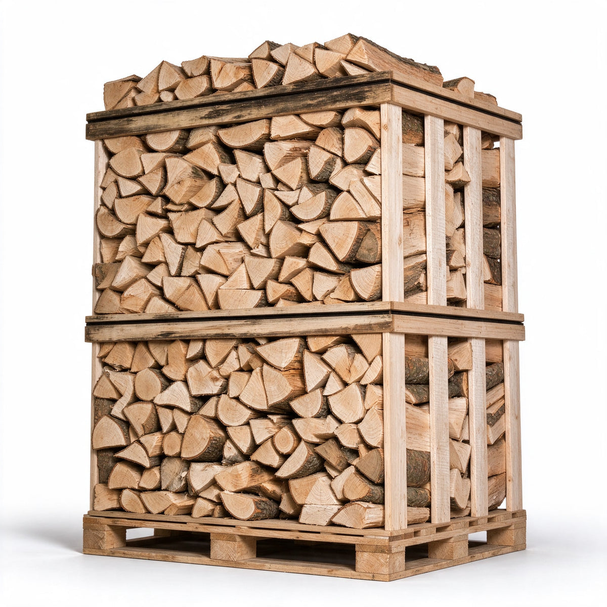 Palette pure en bois de hêtre – 33 cm, 3 stères