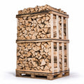Palette 2 m³ – bois de chauffage 33 cm (mélange d’essences) – 3 stères