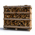Caisse de bois de chauffage chêne ultra sec (1,1 m³)