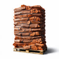 Bois de chauffage chêne ultra sec palette (700 kg)