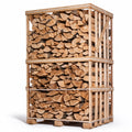 Bois de chauffage – 45 cm – mélange de bois durs – 2 m³ – 2,6 stères